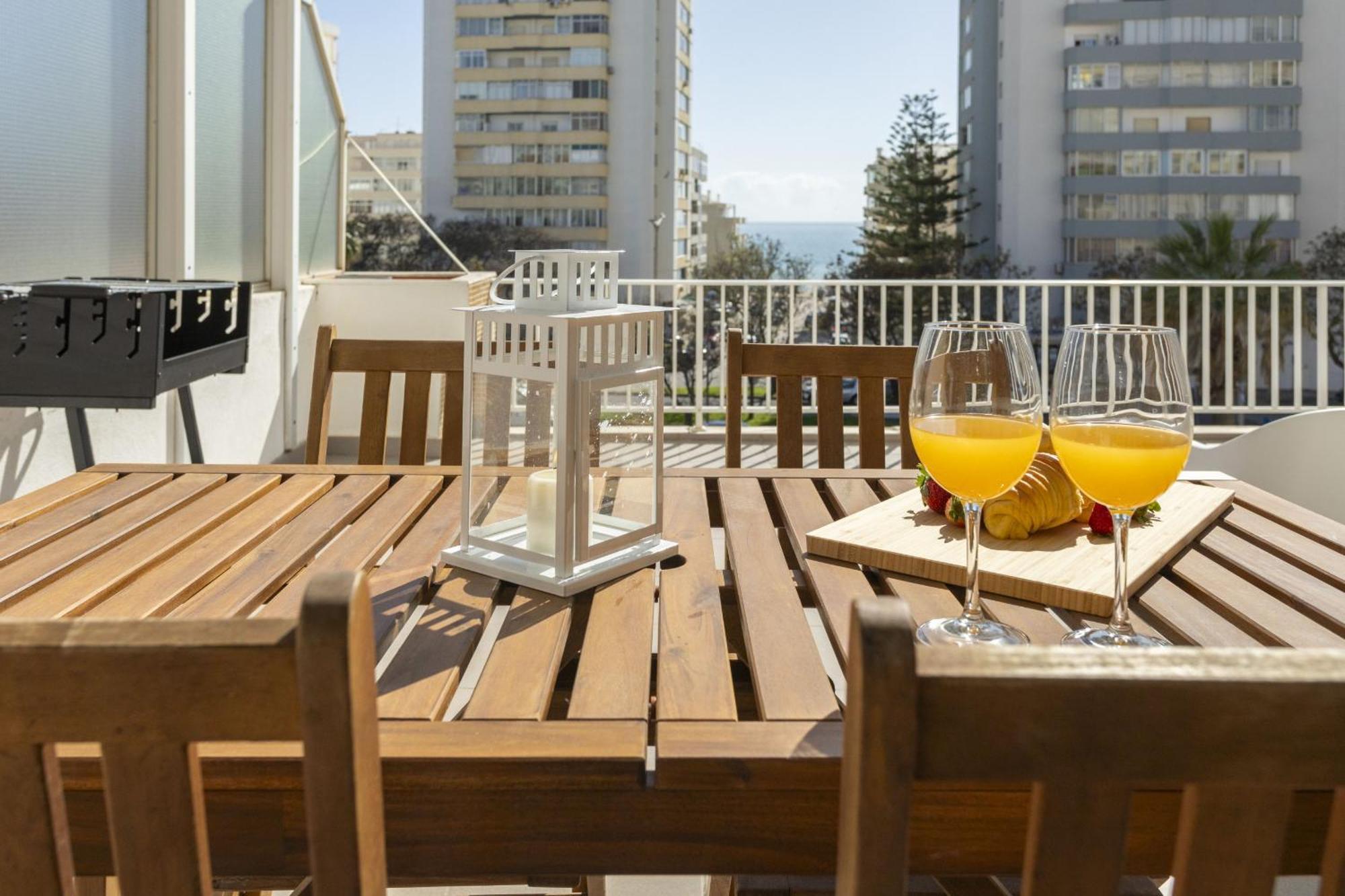 Appartamento New! Quarteira Sea View Esterno foto