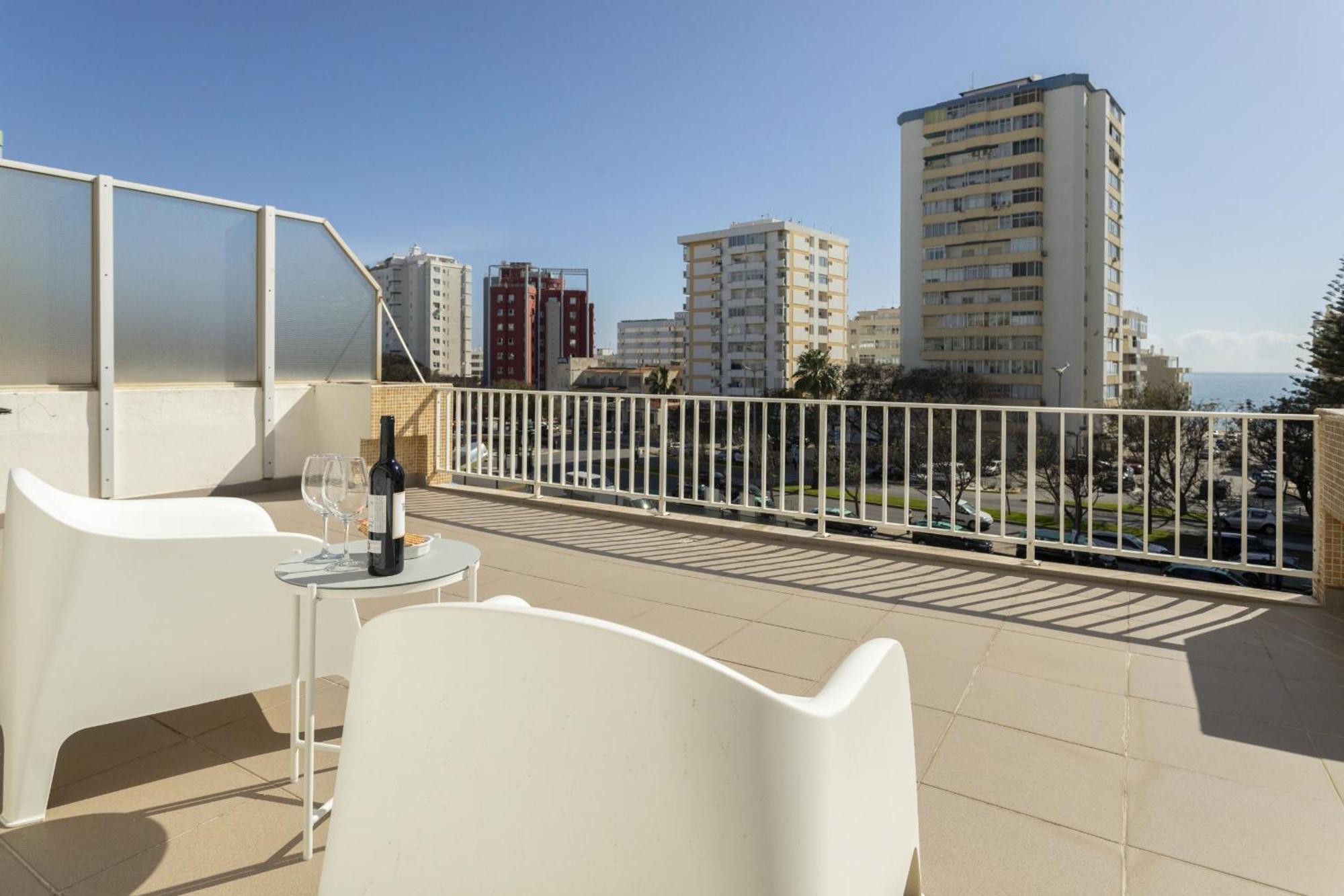 Appartamento New! Quarteira Sea View Esterno foto